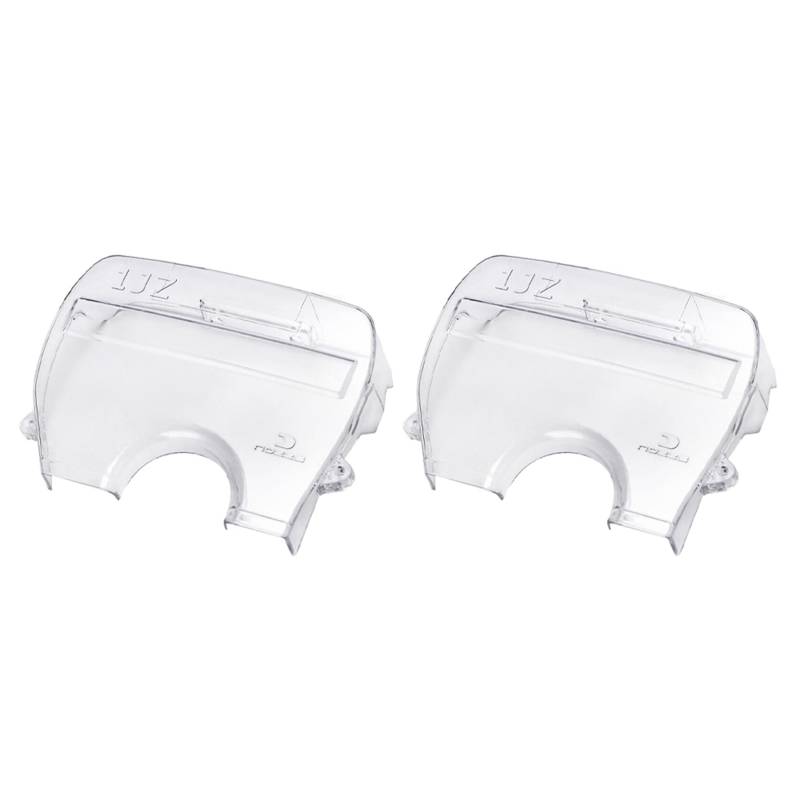 BLASHRD 2X Transparente Motor-Zahnriemenscheibenabdeckung, Steuerradabdeckung füR 1Jz Cresta II 86–96 2,5 L von BLASHRD