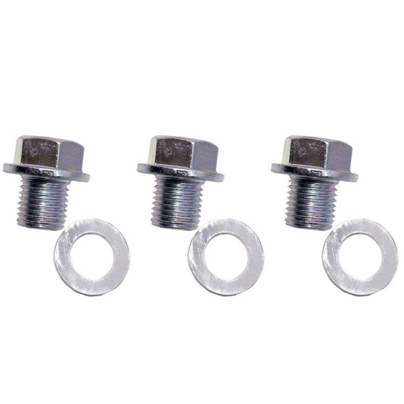 BLASHRD 3X 90009-R70-A00 Motor öL Wannen Ablass Schraube mit Unterlegscheibe für / von BLASHRD