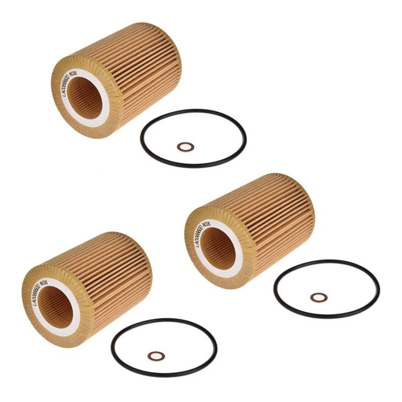 BLASHRD 3X Hu925 / 4X Motor öl Filter für 325Ci 330Ci X3 X5 Z4 Z3 325I 325Xi E36 Z3 E46 E60 E83 11427512300 von BLASHRD