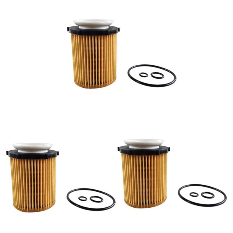 BLASHRD 3X für CE CLA - Motor öl Filter Kit von BLASHRD