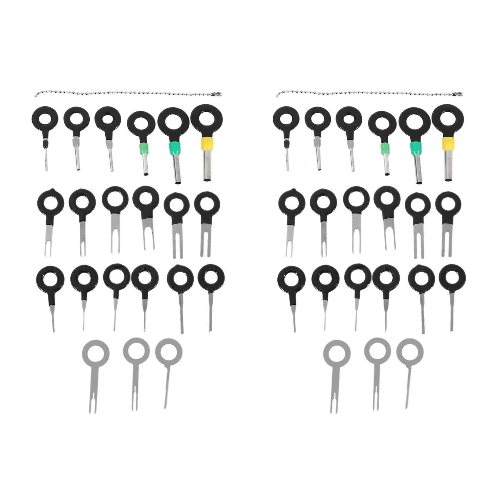 BLASHRD 42 Stücke Terminals Entfernungs Schlüssel Werkzeug Set, Auto Elektrische Verdrahtung Crimp Verbinder Pin Auszieher Abzieher Reparatur Set für Die Meisten Anschluss Klemme BLASHRD 42 Stücke Terminals Entfernungs Schlüssel Werkzeug Set, Auto Elektrische Verdrahtung Crimp Verbinder Pin Auszieher Abzieher Reparatur Set für Die Meisten Anschluss Klemme von BLASHRD