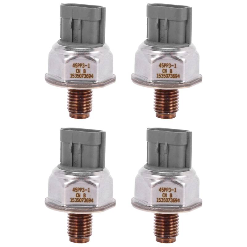 BLASHRD 4X Verbreitet Schiene Kraftstoff Druck Sensor 45PP3-1 1465A034A 8C1Q9D280AA für D40 2.5 von BLASHRD