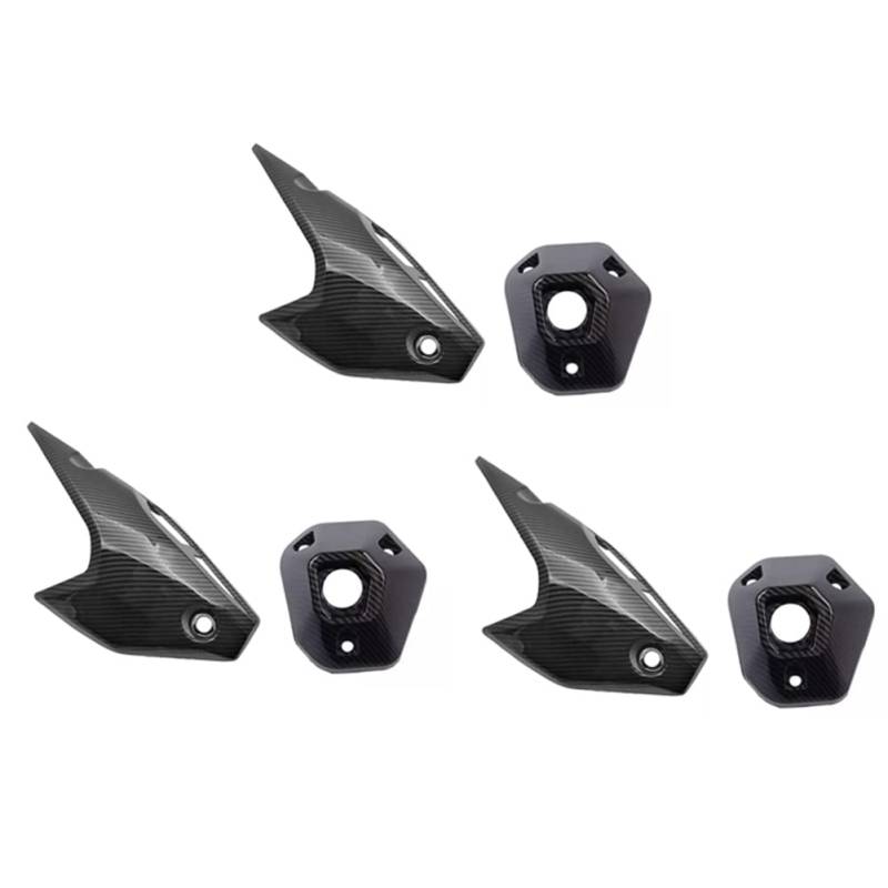 BLASHRD 6 Stück ADV150 Auspuff Rohr Schall Dämpferrohr Schild Abdeckung Schutz für ADV150 ADV 150 2019-2020 von BLASHRD