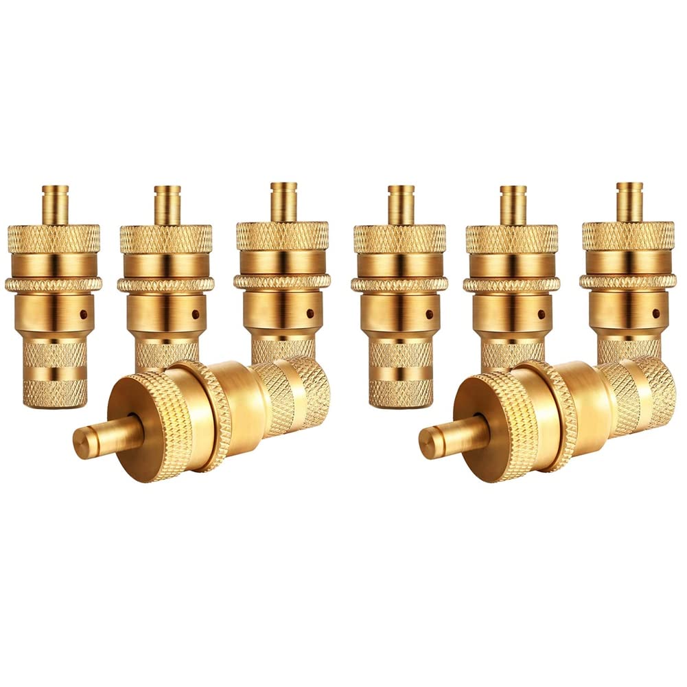 BLASHRD 8 Stück Offroad Messing Reifen Entlüftung Maschine S Kit Automatische 6-30Psi Reifen Reifen Überdruck Ventil BLASHRD 8 Stück Offroad Messing Reifen Entlüftung Maschine S Kit Automatische 6-30Psi Reifen Reifen Überdruck Ventil von BLASHRD