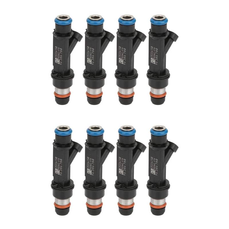 BLASHRD 8 Stück Treibstoff Einspritz Ventil für -Aveo 1.6L L4 Wave 96386780 25334150 FJ720 4G1889 von BLASHRD