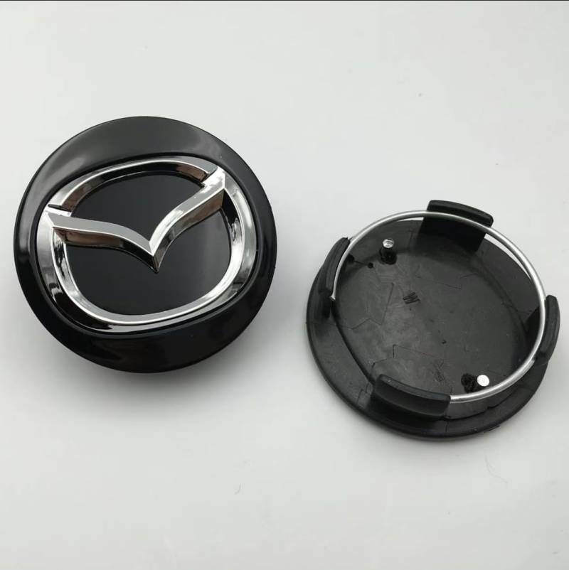 4 Stück Radnabenabdeckung für Ma-zda MX-5 MX 5 MX5 56mm, Auto ZubehörAuto Radnabendeckel Radnaben Modifikationsdekoration,A-Long Legs von BLAYY