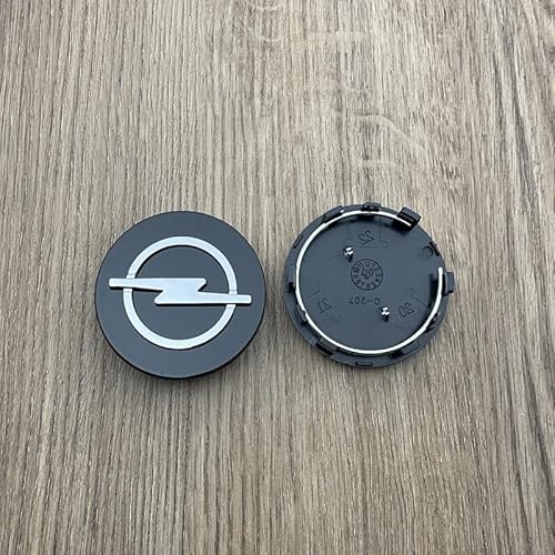 4 Stück Radnabenabdeckung für Opel Corsa F GS Line 64mm 59mm, Auto ZubehörAuto Radnabendeckel Radnaben Modifikationsdekoration,A-59mm von BLAYY