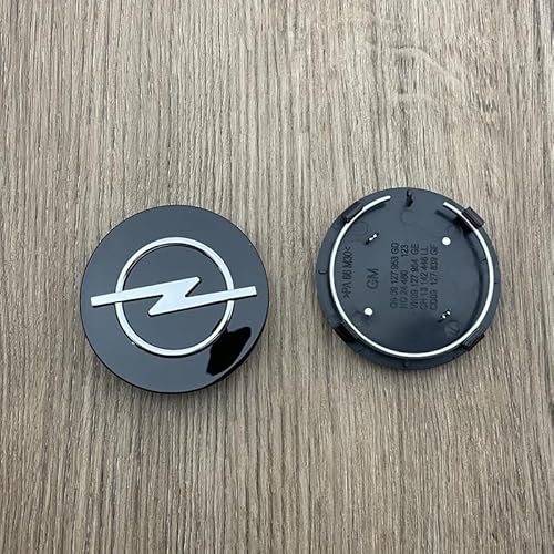 4 Stück Radnabenabdeckung für Opel Corsa F GS Line 64mm 59mm, Auto ZubehörAuto Radnabendeckel Radnaben Modifikationsdekoration,A-64mm von BLAYY