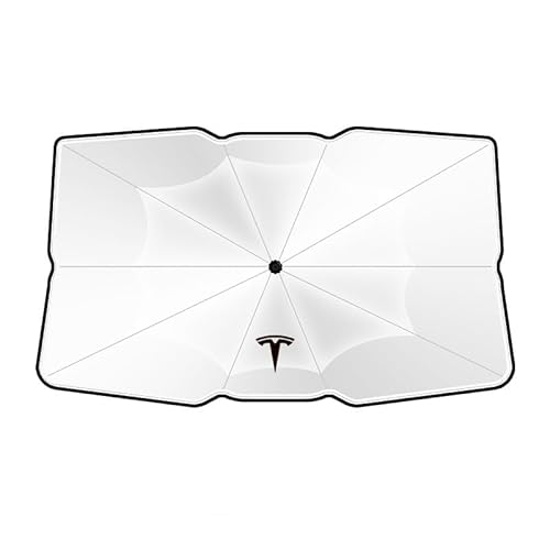 Sonnenschutz Auto Frontscheibe für Tesla Model S Model X Model 3 Model Y, Frontscheibenabdeckung Auto Windschutzscheibe Sonnenschirm UV-Schutz & Wärmeisolierung,B Sonnenschutz Auto Frontscheibe für Tesla Model S Model X Model 3 Model Y, Frontscheibenabdeckung Auto Windschutzscheibe Sonnenschirm UV-Schutz & Wärmeisolierung,B von BLAYY