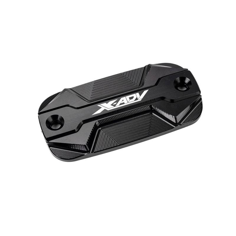 Motorrad Bremsflüssigkeitsbehälter Abdeckung Abdeckung Für Die Einfüllung Der Vorderen Bremsflüssigkeit Passend Für XADV 300 750 1000 2017–2023(Schwarz) von BLBLXQBL