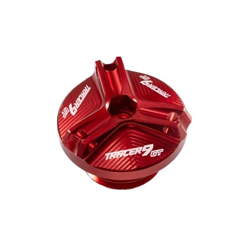 Motorrad Bremsflüssigkeitsbehälter Abdeckung Deckel des Bremsflüssigkeitsbehälters Vorne Und Hinten, Passend Für TRCAER9GT(M2.5 red) von BLBLXQBL