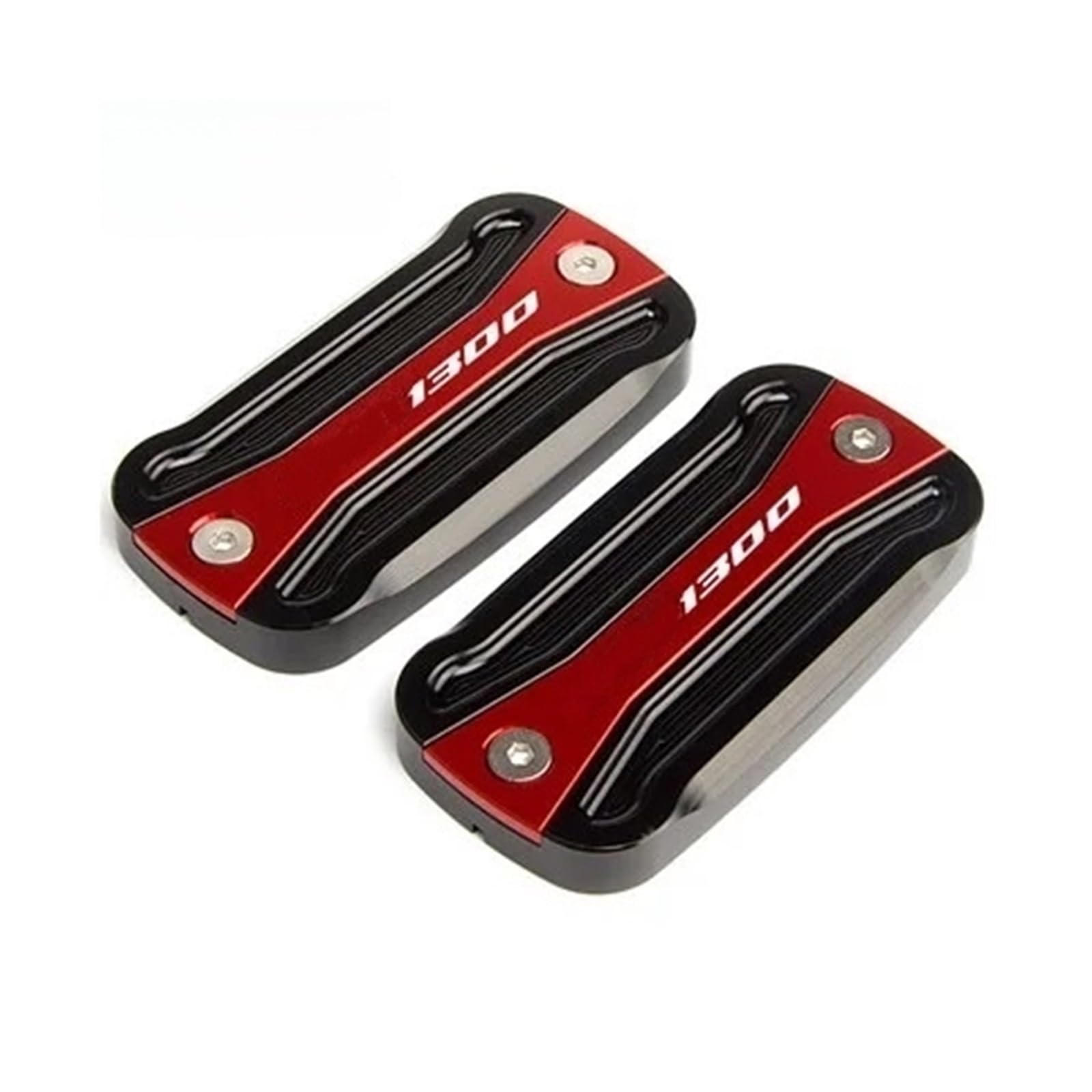 Motorrad Bremsflüssigkeitsbehälter Abdeckung Geeignet Für CB 1300 SF/SP 1998-2023 Vorne Brems Flüssigkeit Reservoir Abdeckung(2 Red) von BLBLXQBL