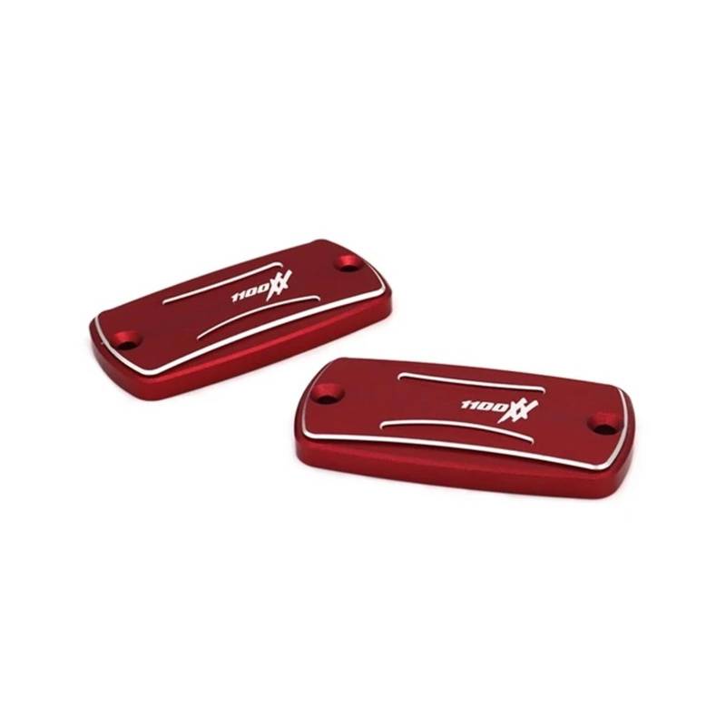 Motorrad Bremsflüssigkeitsbehälter Abdeckung Geeignet Für CBR 1100XX 1997-2004 Vorne Bremse Kupplung Zylinder Flüssigkeit Reservoir Abdeckung(Red) von BLBLXQBL