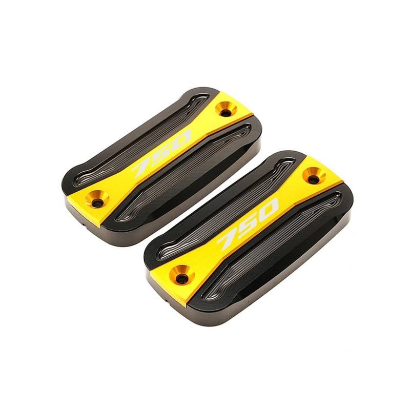 Motorrad Bremsflüssigkeitsbehälter Abdeckung Geeignet Für FORZA750 2020 2021 2022 Front Brake Master Tank Zylinderabdeckung(Gold) von BLBLXQBL