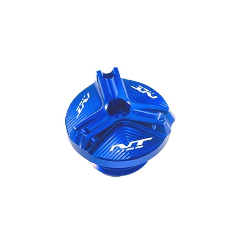Motorrad Bremsflüssigkeitsbehälter Abdeckung Geeignet Für NT1100 2023 2022 Öl Tank Protector Motor Füllstoff Abdeckung(Blau) von BLBLXQBL