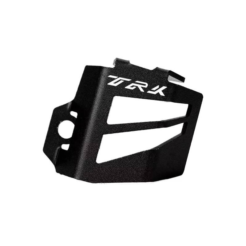 Motorrad Bremsflüssigkeitsbehälter Abdeckung Geeignet Für TRK 702 502/X BJ500 Hinten Brems Öl Tank Abdeckung Schutz Protector(Black T) von BLBLXQBL
