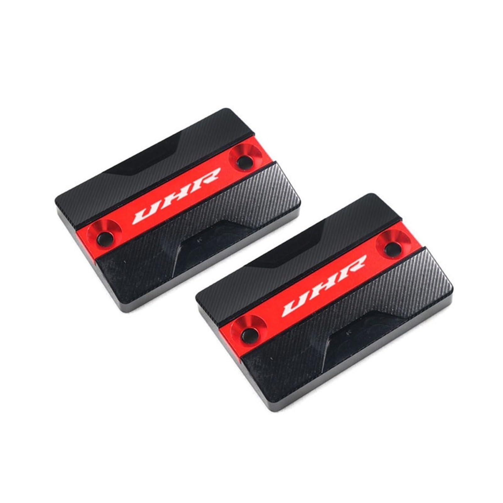 Motorrad Bremsflüssigkeitsbehälter Abdeckung Geeignet Für Uhr 125 150 Vorderradbremsbehälter Flüssigkeitsdeckel(Red) von BLBLXQBL