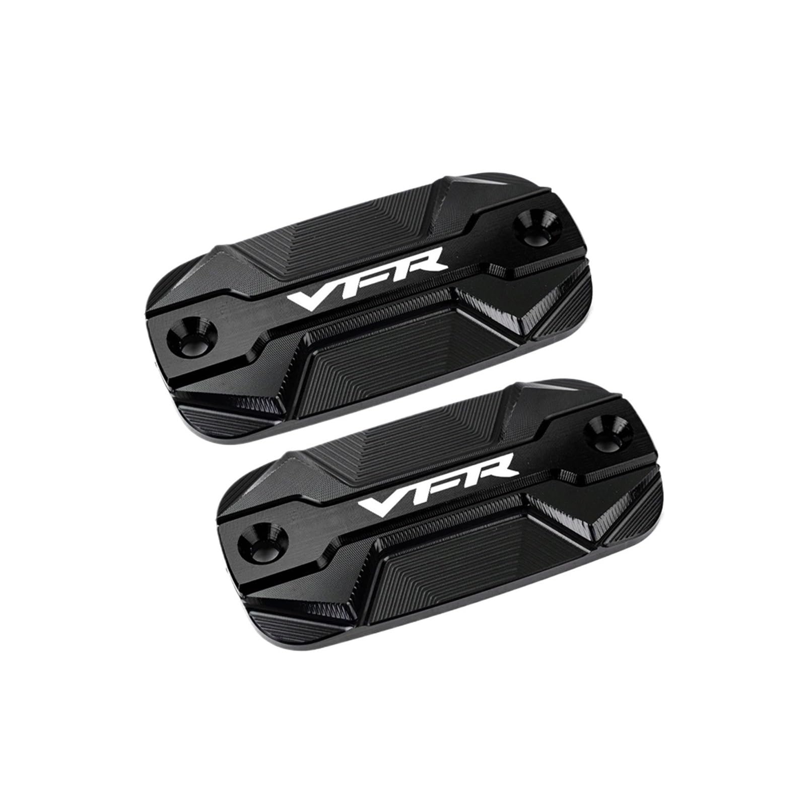 Motorrad Bremsflüssigkeitsbehälter Abdeckung Geeignet Für VFR 800 800F Vorne Brems Flüssigkeit Reservoir Abdeckung(2 Black) von BLBLXQBL