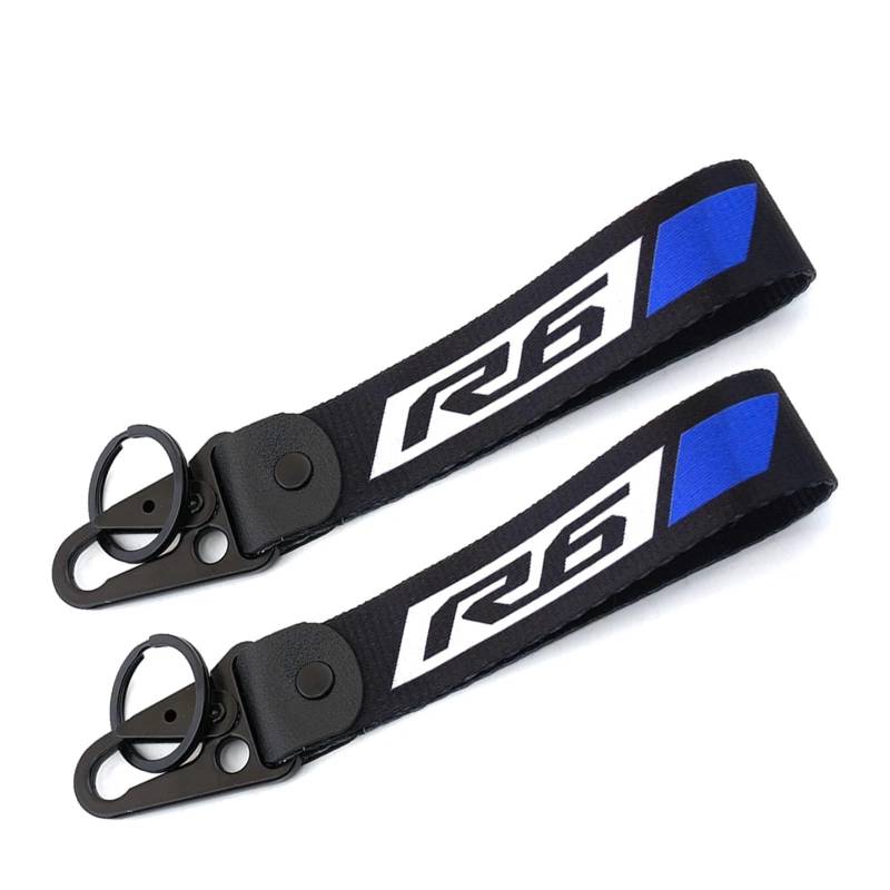 Motorrad Bremsflüssigkeitsbehälter Abdeckung Geeignet Für YZF R6 Front Brake Reservoir Socke Mantel Ärmel Schlüsselanhänger(2C Blue) von BLBLXQBL