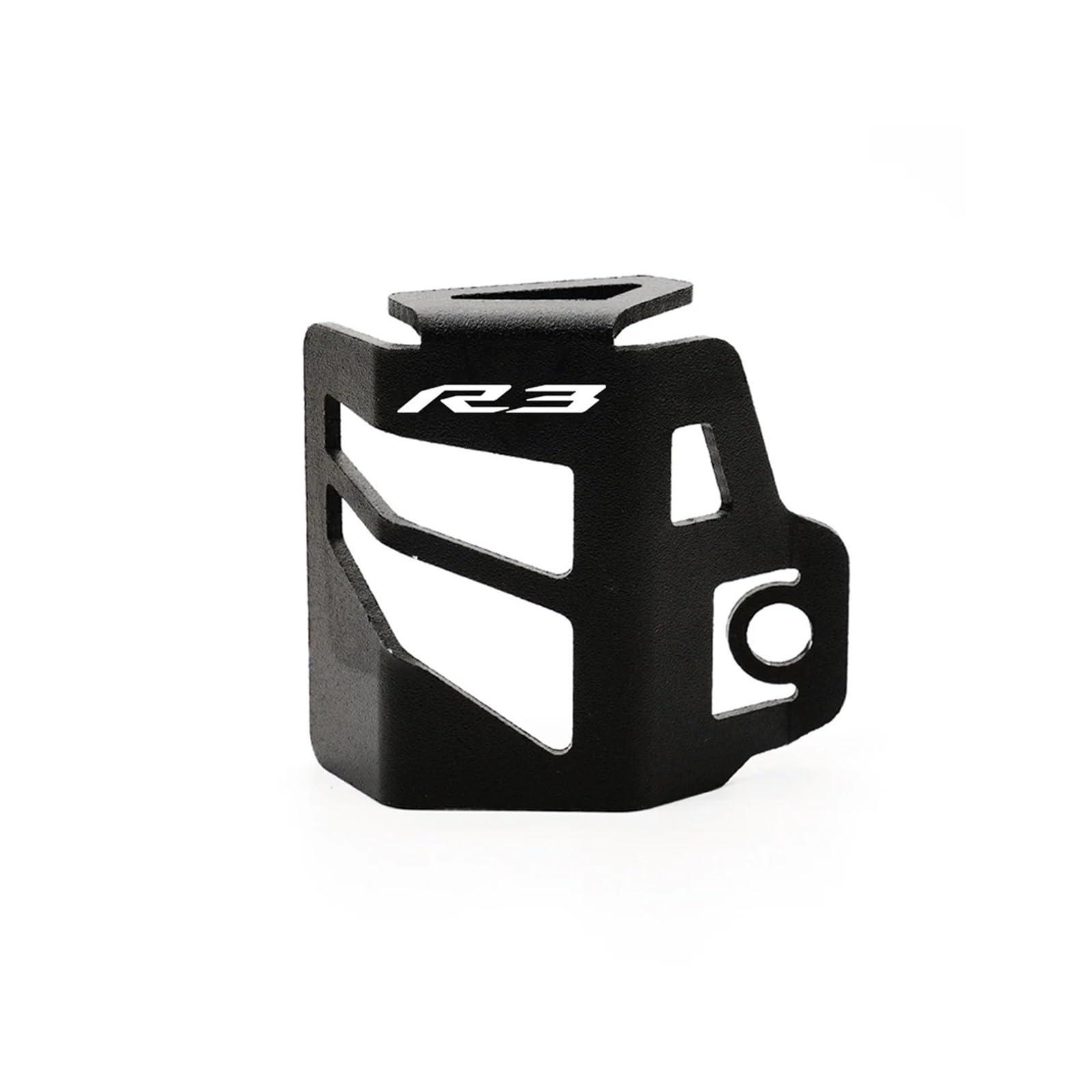 Motorrad Bremsflüssigkeitsbehälter Abdeckung Geeignet Für YZFR3 YZF R3 Hinten Brems Flüssigkeit Reservoir Abdeckung Protector(Schwarz) von BLBLXQBL