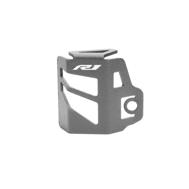 Motorrad Bremsflüssigkeitsbehälter Abdeckung Hinten Brems Flüssigkeit Reservoir Schutz Geeignet Für YZF R1 R1M YZFR1 Abdeckung Protector(Grey) von BLBLXQBL