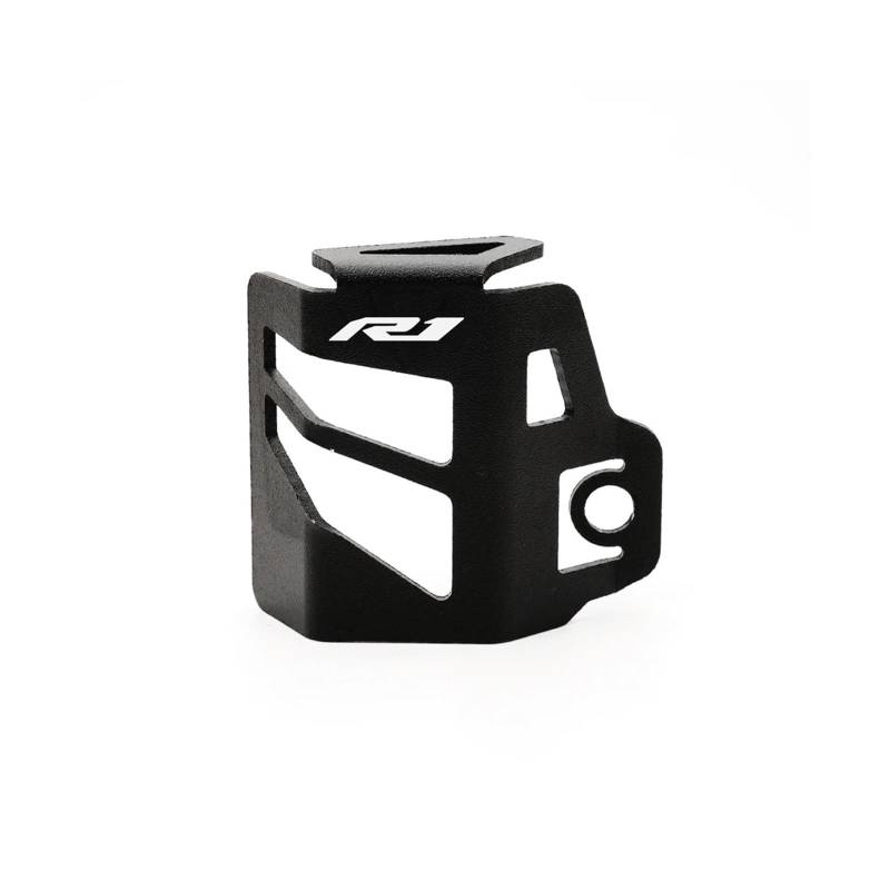 Motorrad Bremsflüssigkeitsbehälter Abdeckung Hinten Brems Flüssigkeit Reservoir Schutz Geeignet Für YZF R1 R1M YZFR1 Abdeckung Protector(Schwarz) von BLBLXQBL