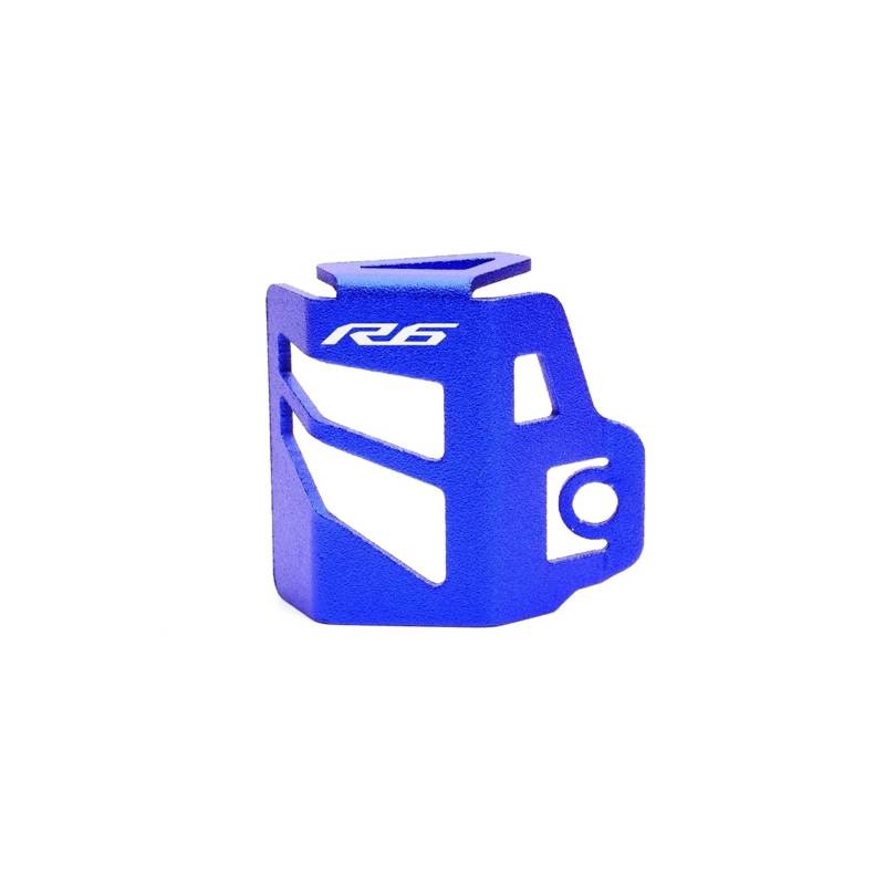 Motorrad Bremsflüssigkeitsbehälter Abdeckung Hinten Brems Flüssigkeit Reservoir Schutz Protector Geeignet Für YZFR6 YZF R6(Blau) von BLBLXQBL