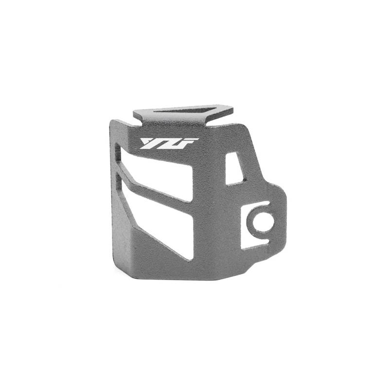 Motorrad Bremsflüssigkeitsbehälter Abdeckung Motorrad CNC Hinten Brems Flüssigkeit Reservoir Schutz Geeignet Für YZF(Grey) von BLBLXQBL