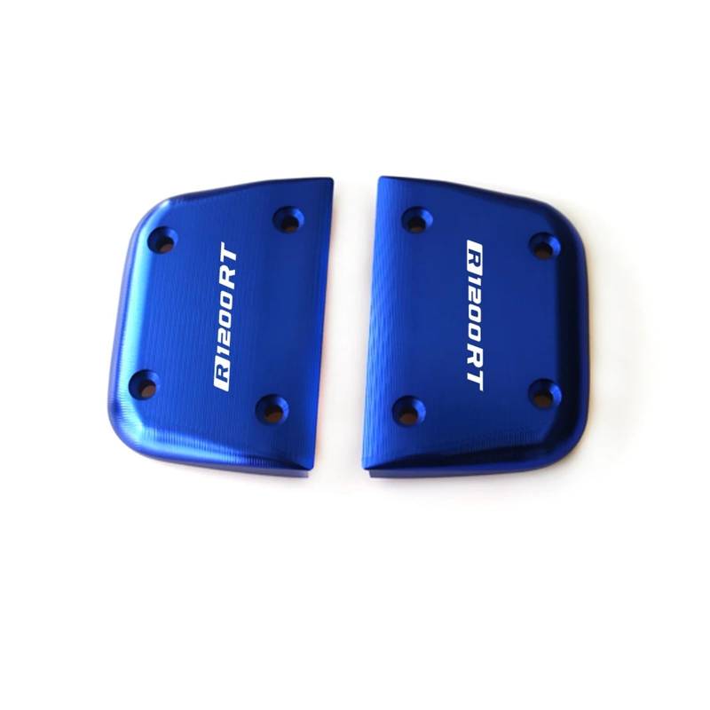 Motorrad Bremsflüssigkeitsbehälter Abdeckung Vorne Hinten Brems Flüssigkeit Reservoir Abdeckung Geeignet Für R 1200 RT 2005-2009(Front Blue 2PCS) von BLBLXQBL