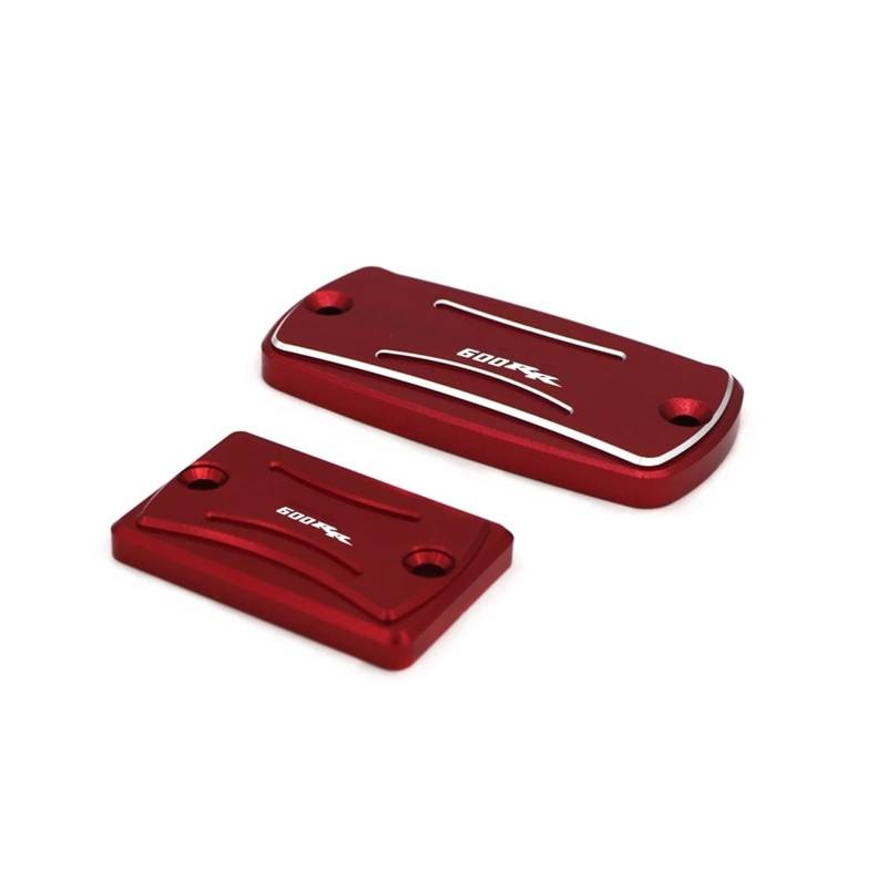 Motorrad Bremsflüssigkeitsbehälter Abdeckung Vorne Hinten Brems Reservoir Abdeckung Geeignet Für CBR 600RR 2003-2006(Red) von BLBLXQBL