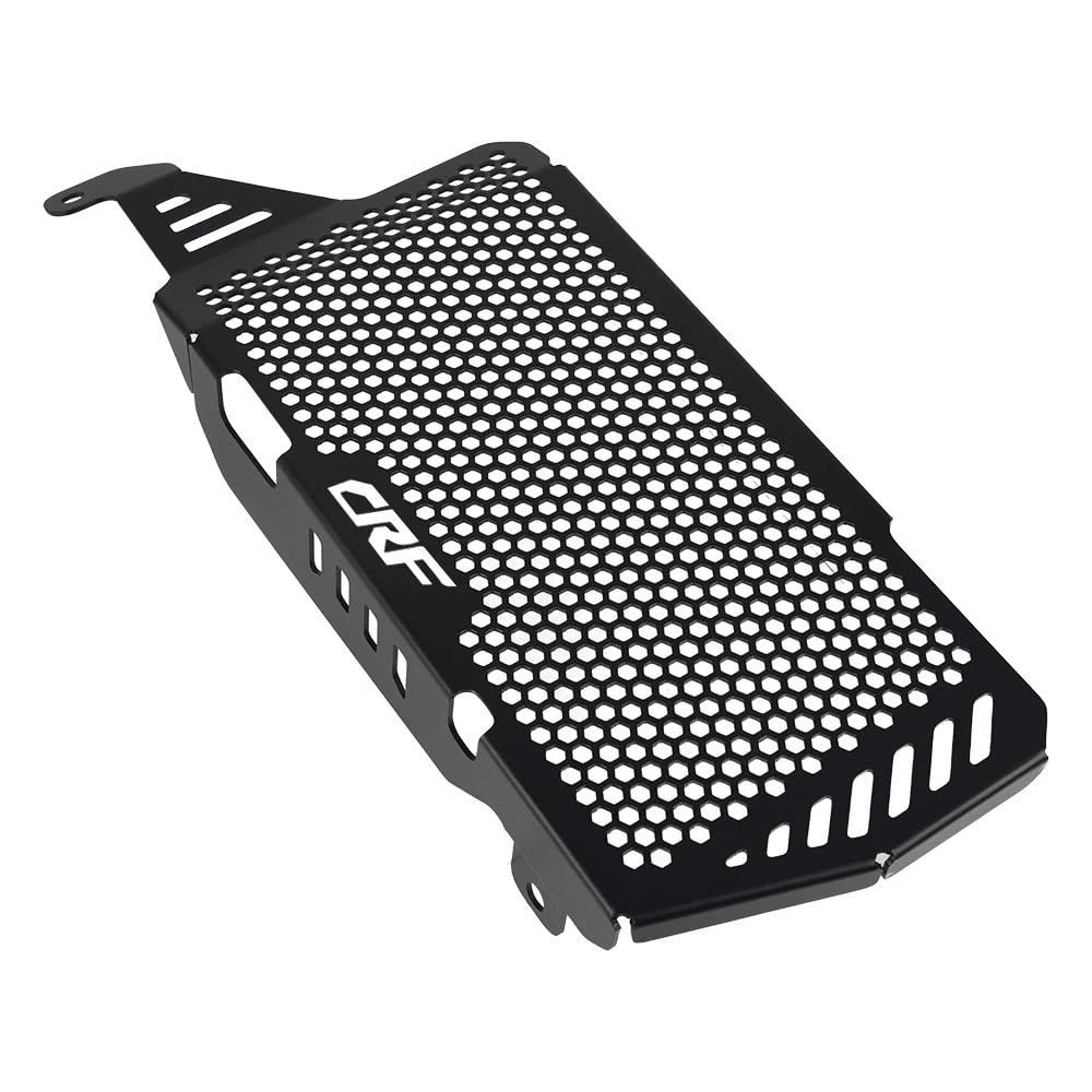 Motorrad KühlerSchutz Kühlergrill Geeignet Für CRF 300L 2021 2022 2023 2024 2025 Motorrad-Kühlerschutz Ölkühlerabdeckung Kühlergrillschutz(Black a) von BLBLXQBL