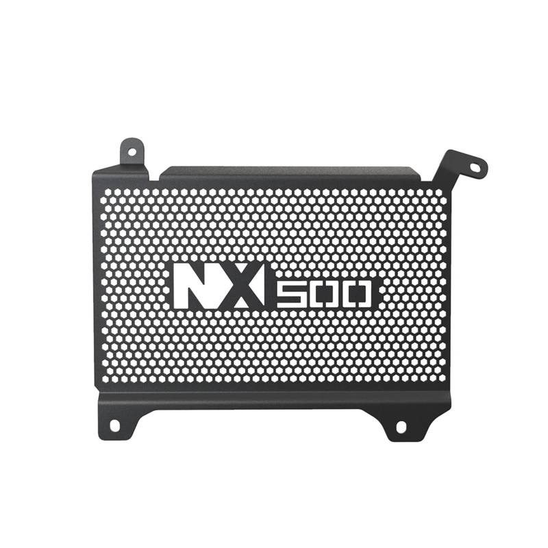 Motorrad KühlerSchutz Kühlergrill Geeignet Für NX 400 500 CB500X Motorrad Kühlergrillschutz Grillschutzabdeckung(Black 500) von BLBLXQBL