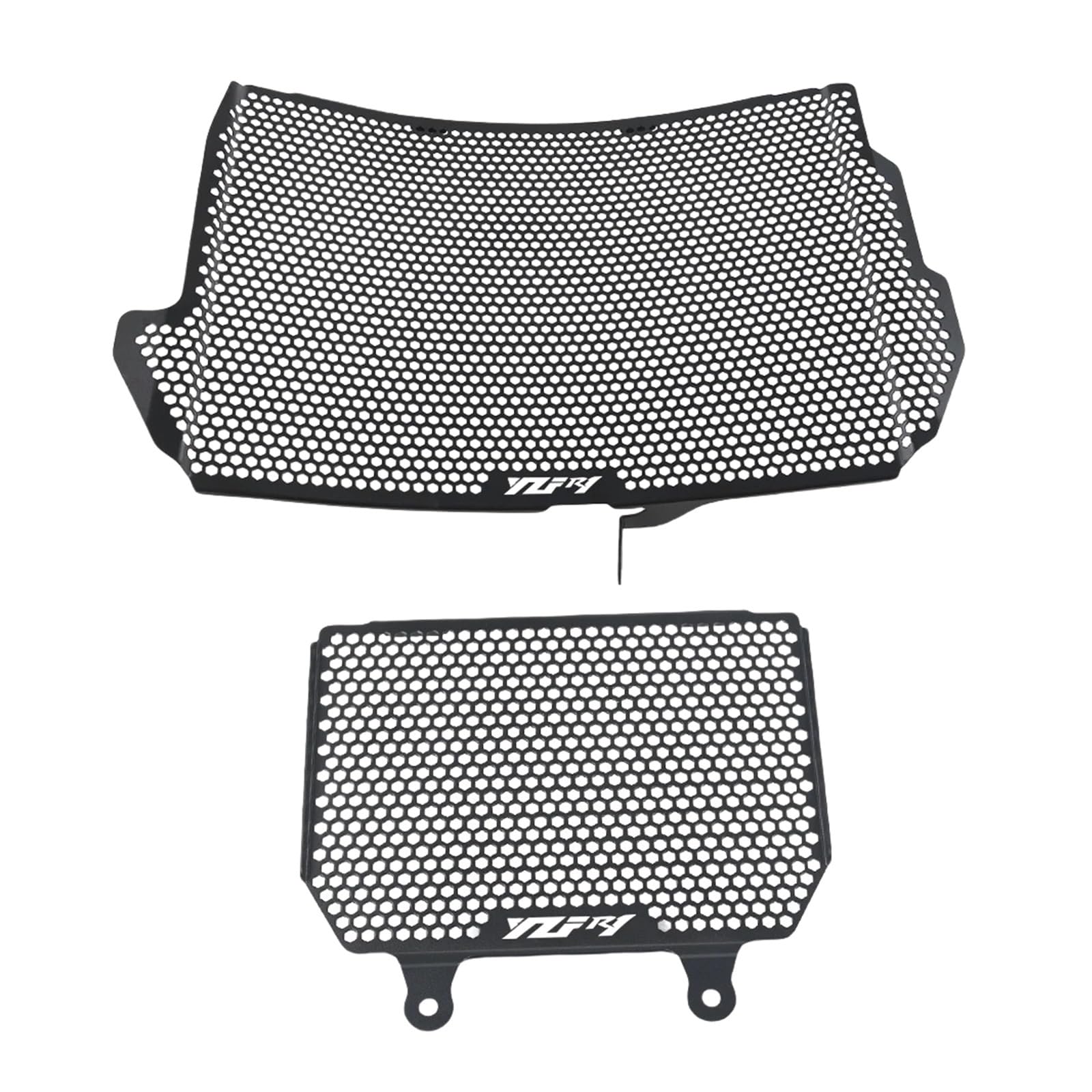 Motorrad KühlerSchutz Kühlergrill Geeignet Für YZF R1 YZF-R1M 2015-2021 2022 2023 Motorrad-Kühlerschutzgitterabdeckung Ölkühlerschutz(Black Y) von BLBLXQBL
