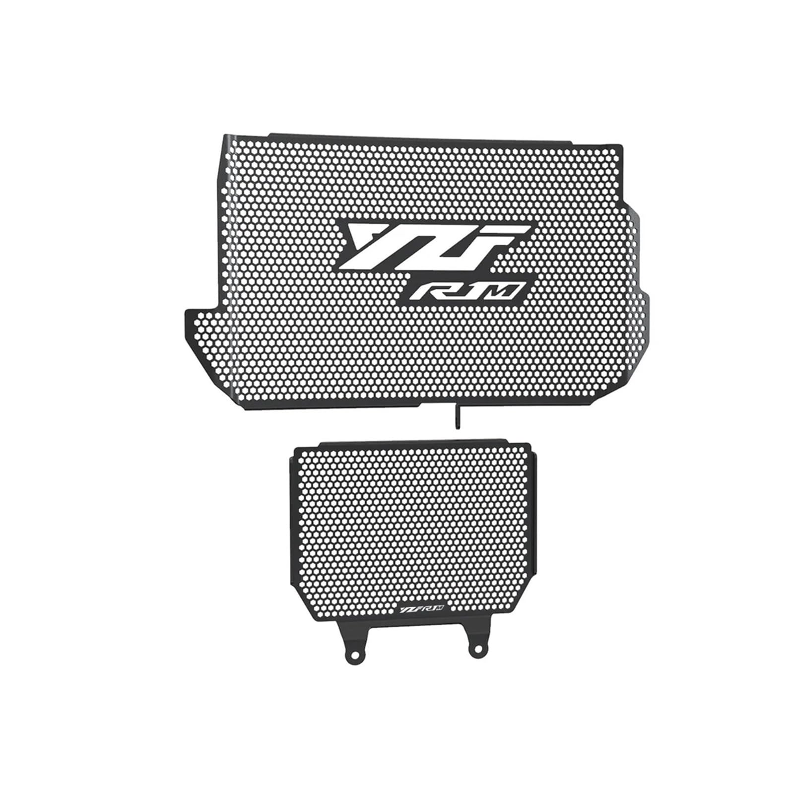 Motorrad KühlerSchutz Kühlergrill Geeignet Für YZFR1 YZFR1M 2015 2016 2017 2018 2019 2020 2021 2022 2023 2024 2025 Kühlergrillschutz Ölkühlerabdeckung(Black 1M A) von BLBLXQBL