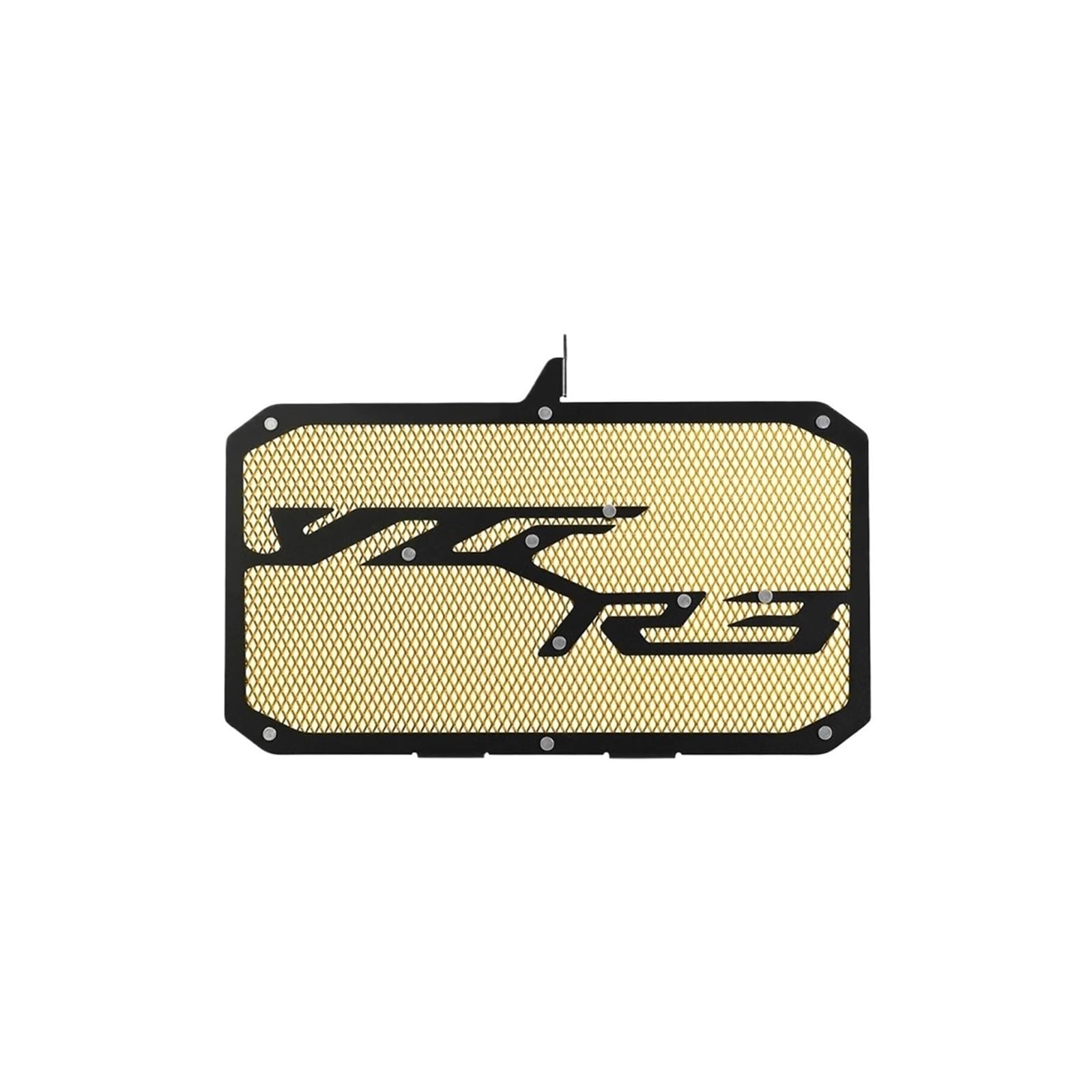 Motorrad KühlerSchutz Kühlergrill Geeignet Für YZFR3 YZF R3 2015-2024 Kühlergrill Wache Cover Protector(Gold a) von BLBLXQBL