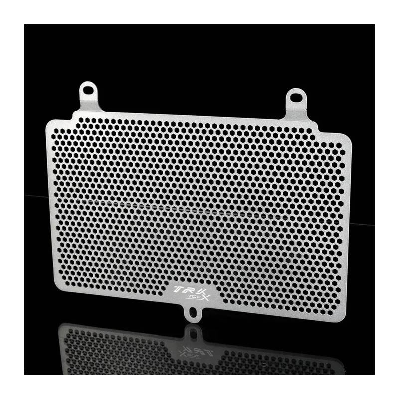 Motorrad KühlerSchutz Kühlergrill Kühlerschutz Kühlerschutzgitterabdeckung Passend Für TRK702 TRK 702 X 2022-2025 2024 Motorradzubehör(Silver e) von BLBLXQBL