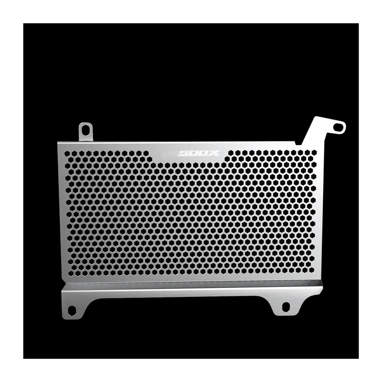 Motorrad KühlerSchutz Kühlergrill Motorradzubehör Kühlergrillschutzabdeckung Schutzschutz Passend Für CB 500 X CB500 X 2022 2023 2024(Silver X) von BLBLXQBL