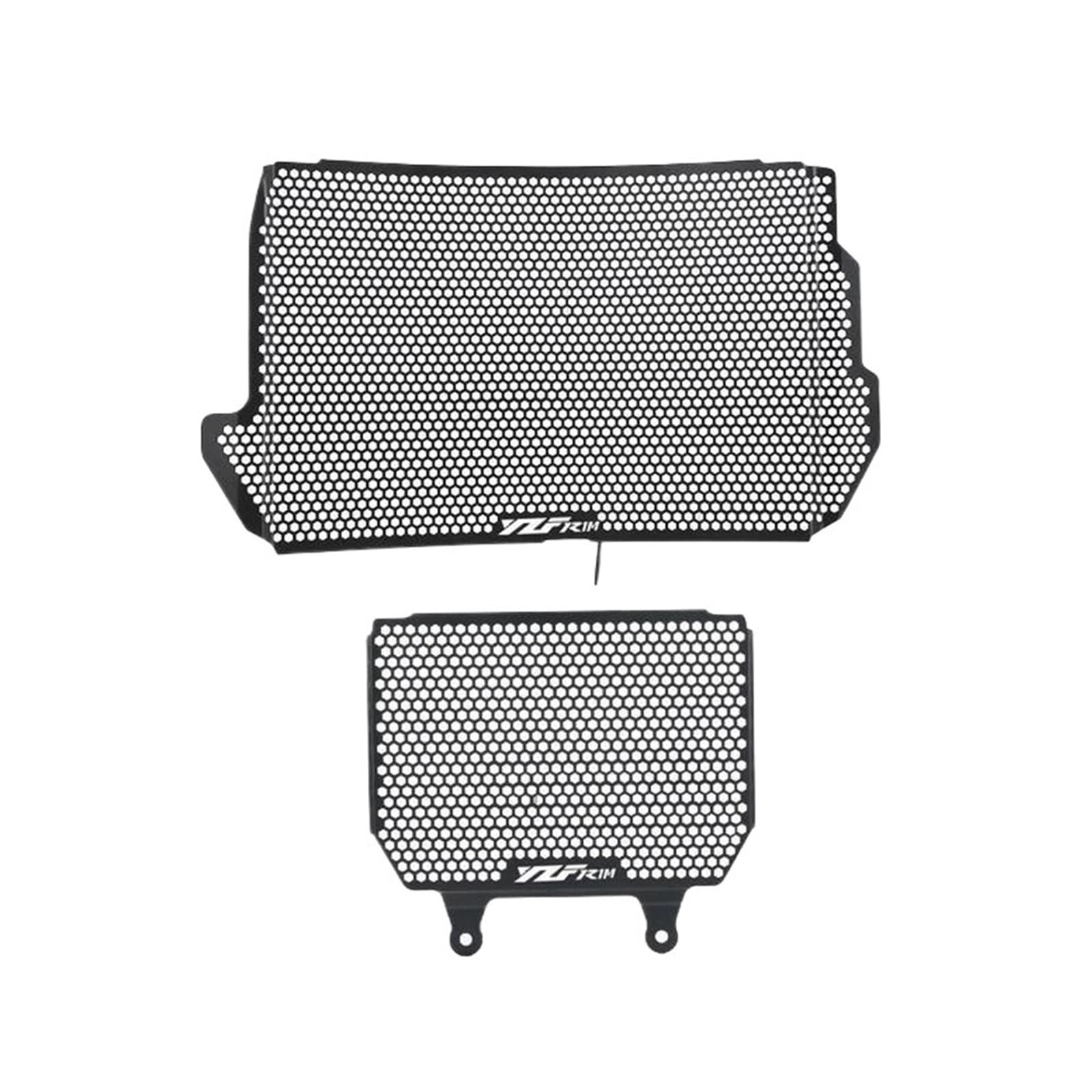 Motorrad KühlerSchutz Kühlergrill Motorradzubehör Kühlerschutzgitterabdeckung Ölkühlerschutz Passend Für YZF R1 R1M 2015-2025(Black 1M) von BLBLXQBL