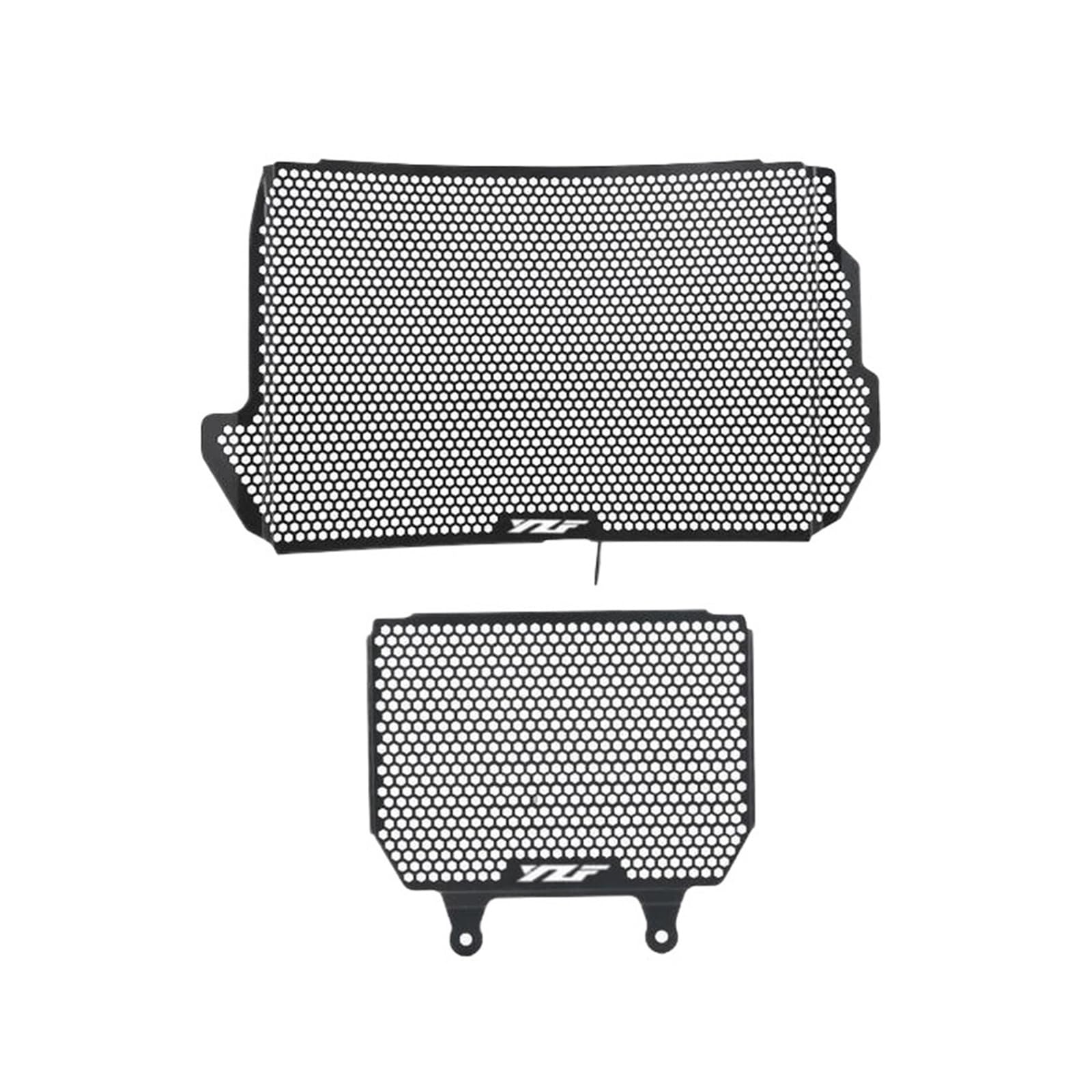 Motorrad KühlerSchutz Kühlergrill Motorradzubehör Kühlerschutzgitterabdeckung Ölkühlerschutz Passend Für YZF R1 R1M 2015-2025(Black Y) von BLBLXQBL