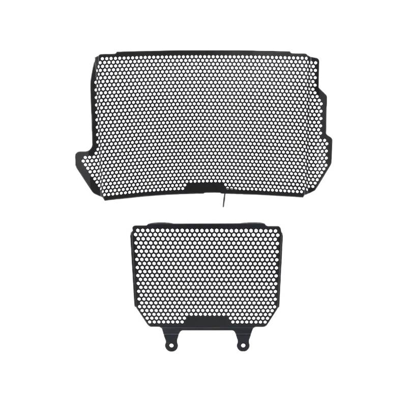 Motorrad KühlerSchutz Kühlergrill Motorradzubehör Kühlerschutzgitterabdeckung Ölkühlerschutz Passend Für YZF R1 R1M 2015-2025(Schwarz) von BLBLXQBL