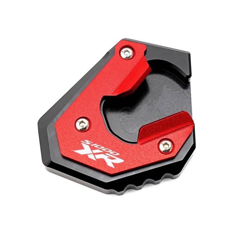 Motorrad Ständer Unterlage Geeignet Für S1000 XR 2020–2023 Schlüsselanhänger Ständer Seitenständer Pad(Red) von BLBLXQBL