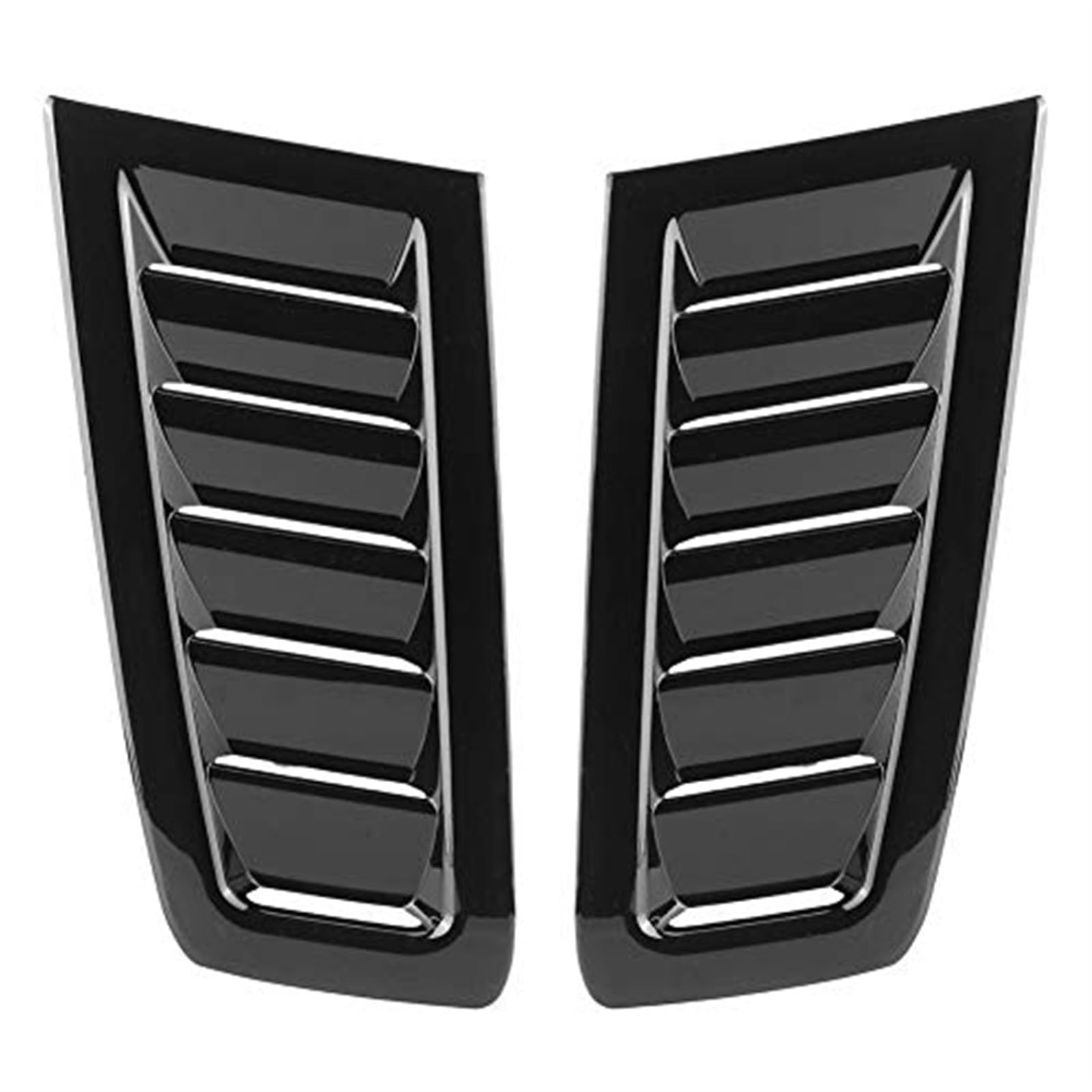 Für RS MK2 ABS Auto Motorhaube Entlüftungshaube Entlüftungsöffnung passt Motorhauben-Entlüftungshutze(Bright blackSI-AT26105) von BLBNEZBZTY