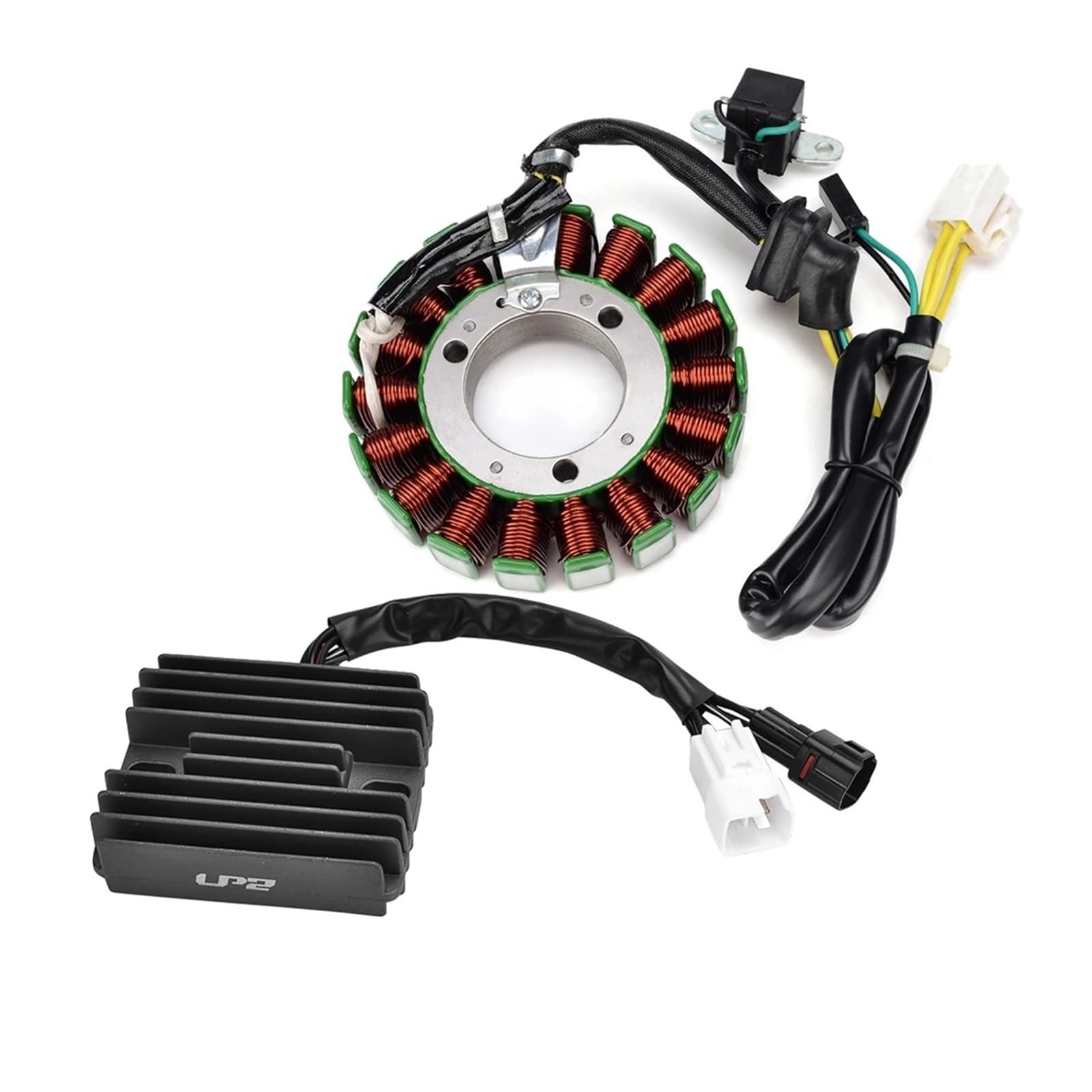 Für Suzuki GW250 Für Inazuma Für GW 250 Für GW250 2014 2015 2016 2017 Motor Stator Spule Spannungsreglergleichrichter Zubehör Motorrad Zündspule(A(one Set)) von BLBNEZBZTY