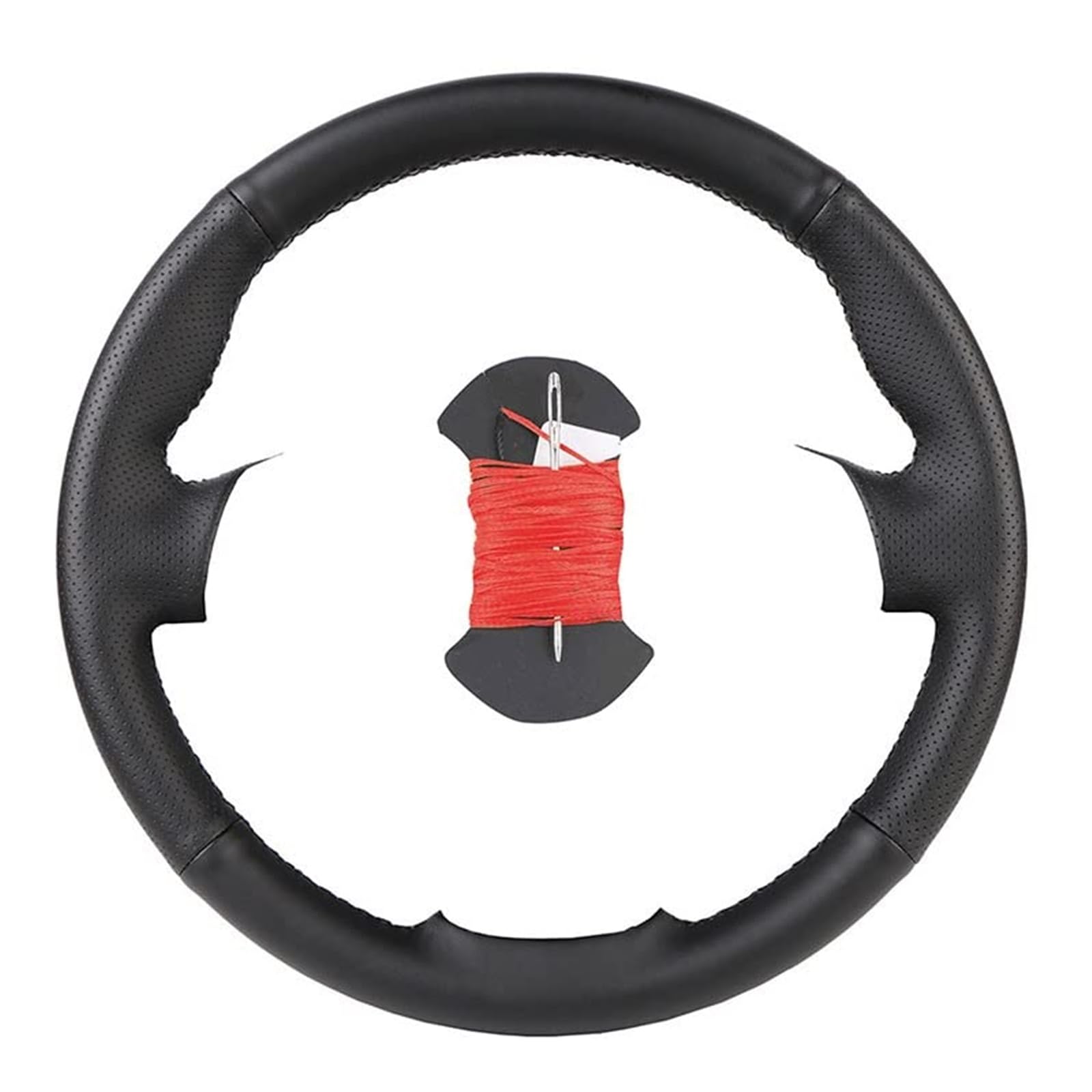 Lenkradschutz Für Benz W204 Für C-Klasse 2007 2008 2009 2010 Für C280 C230 Künstliche Leder Lenkung Wrap Lenkrad Abdeckungen Anti-Slip Auto-Lenkradbezug(Red) von BLBNEZBZTY