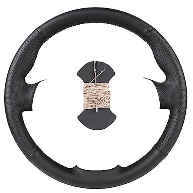 Lenkradschutz Für Citroen Für Berlingo 2008-2016 Für Jumpy 2009-2016 Leder DIY Auto Lenkrad Abdeckung Lenkung deckt Rad Auto-Lenkradbezug(White) von BLBNEZBZTY