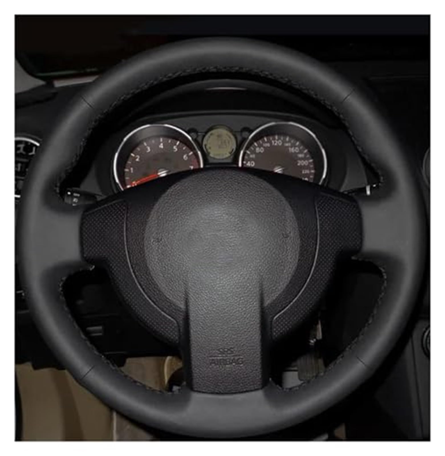 Lenkradschutz Für Nissan Für J10 Für XTRAIL T31 1Lot Hand Nähen Mikrofaser Rad Abdeckungen Lenkrad Abdeckung Lenkung Abdeckung Auto-Lenkradbezug von BLBNEZBZTY