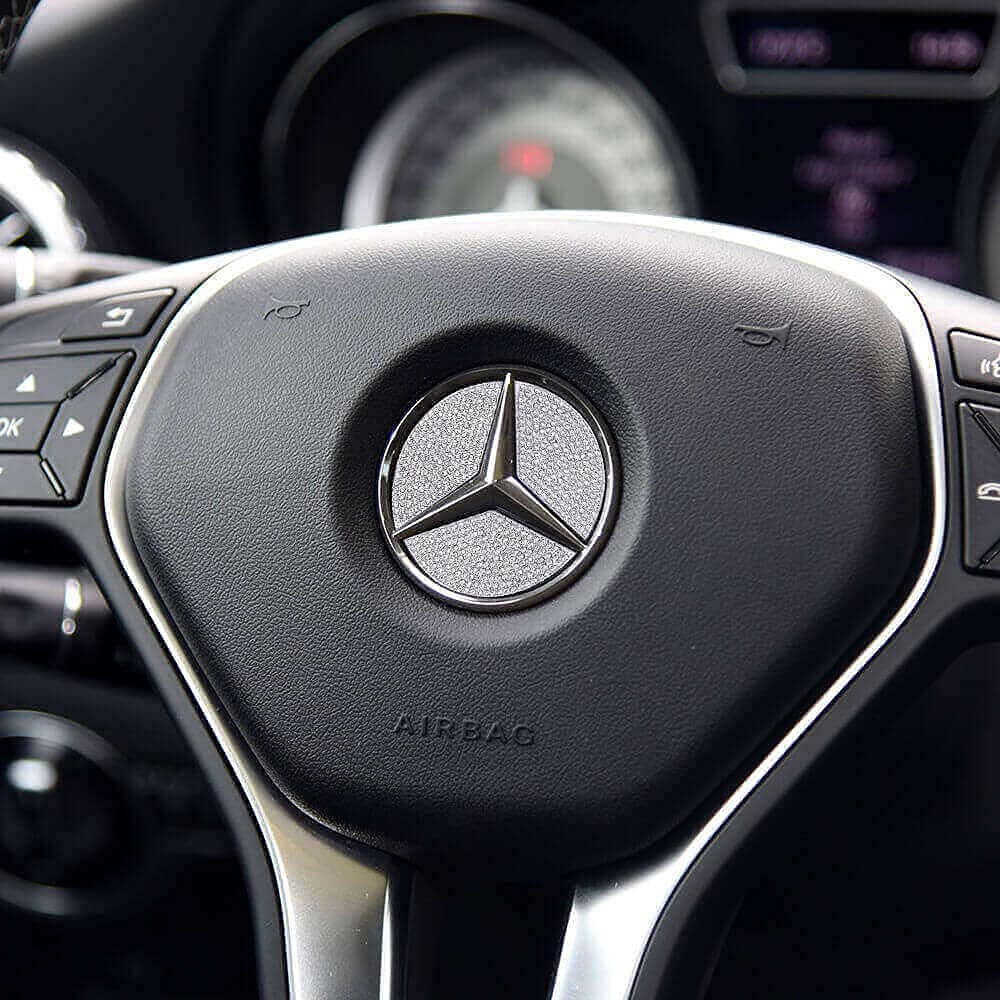 BLINGOOSE für Mercedes Auto Zubehör Bling Lenkrad Logo Abdeckung gelten für Benz A B C E G Klasse GLS CLA GLC GLK Kristall Strass 3 STÜCKE BLINGOOSE für Mercedes Auto Zubehör Bling Lenkrad Logo Abdeckung gelten für Benz A B C E G Klasse GLS CLA GLC GLK Kristall Strass 3 STÜCKE von BLINGOOSE