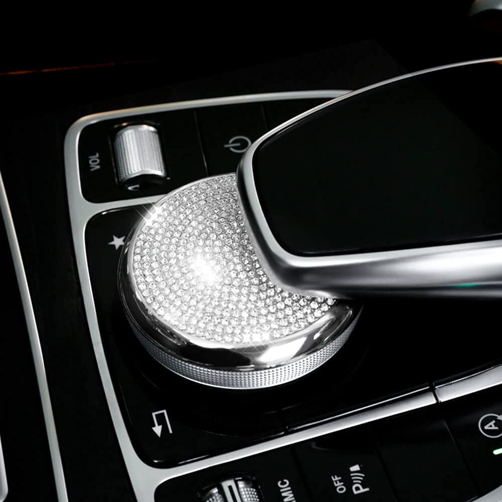 BLINGOOSE für Mercedes Zubehör Bling Center Konsole Dekorative Abziehbilder Mercedes-Benz C E Klasse GLS GLA GLC GLE GLK CLS Strass aus Zink Legierung Silber 1-TLG BLINGOOSE für Mercedes Zubehör Bling Center Konsole Dekorative Abziehbilder Mercedes-Benz C E Klasse GLS GLA GLC GLE GLK CLS Strass aus Zink Legierung Silber 1-TLG von BLINGOOSE
