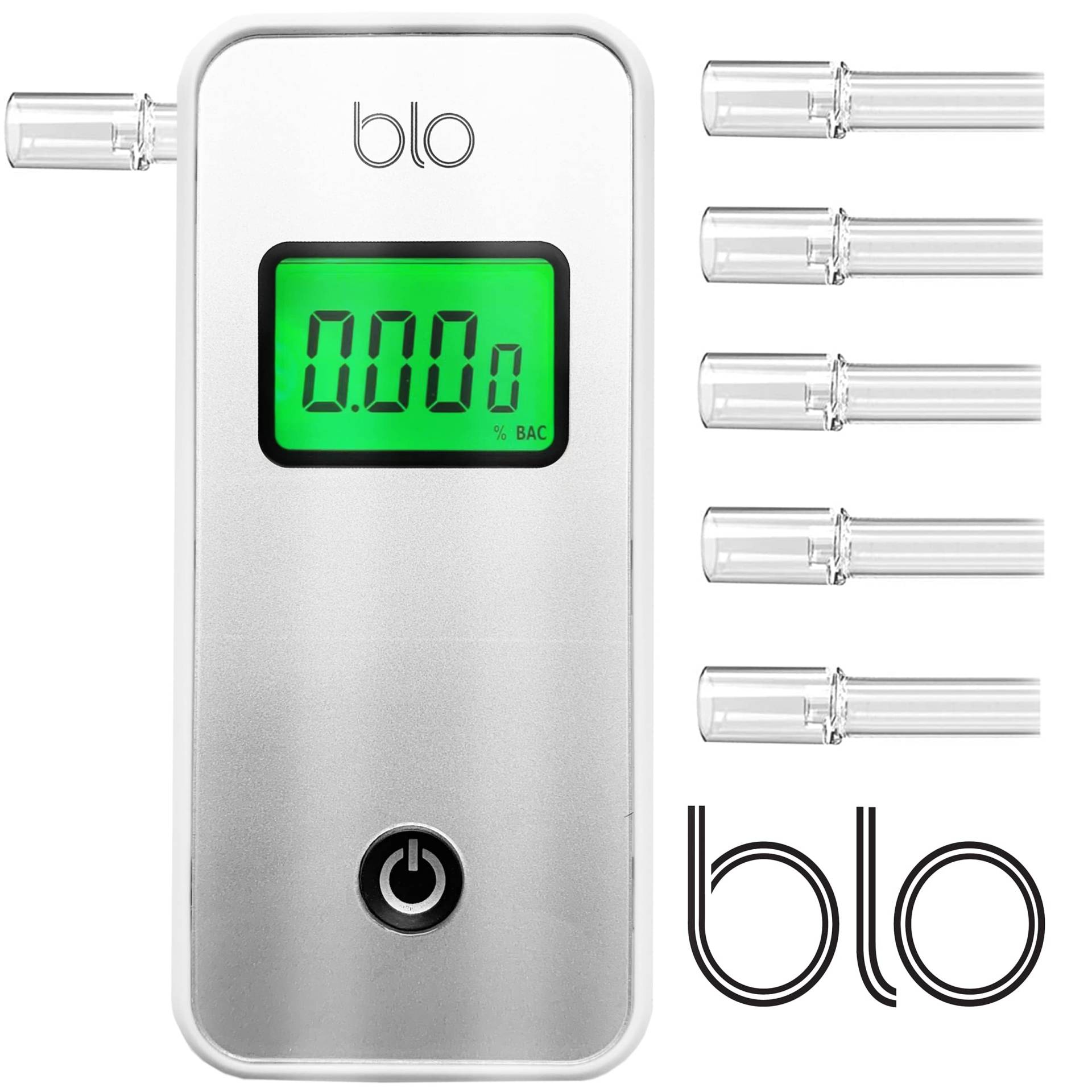 BLO erweiterter tragbarer Atemalkoholtester für BAC-Tests, genaue Sofortleseergebnisse des Blutgehalts mit Memory-Modus, batteriebetrieben und im Taschenformat von BLO