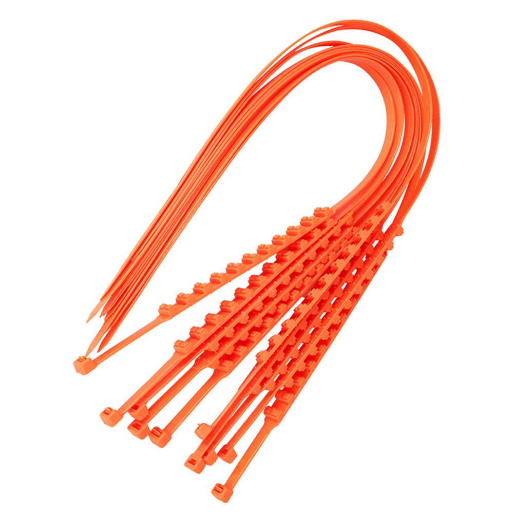 BLOOOK 10 Stück Auto Schneeketten Anti-Rutsch-Kabelbinder Universal Reifen Traktionskette Notfall Anti Rutsch Schneeketten BLOOOK 10 Stück Auto Schneeketten Anti-Rutsch-Kabelbinder Universal Reifen Traktionskette Notfall Anti Rutsch Schneeketten von BLOOOK